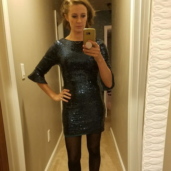 Lulu's Sequin Dress - Picture 4 of 5